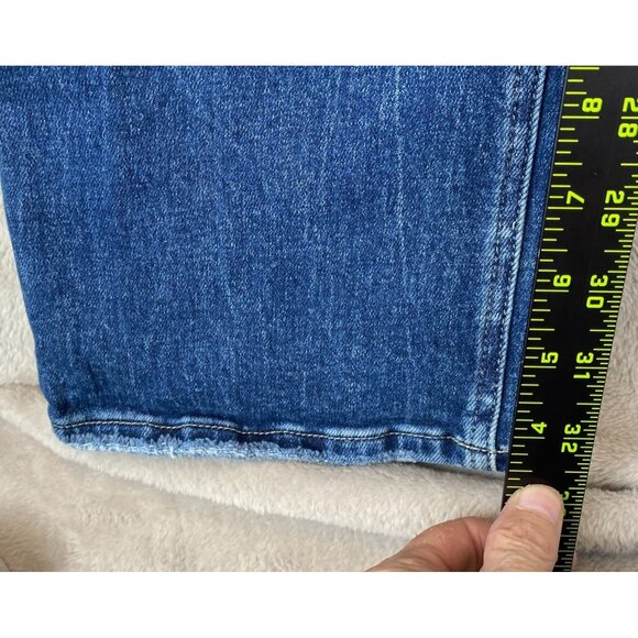 BKE Men's Jeans Size 32x35.5 Payton Mid Rise Bootcut Blue Denim Casual Y2K - Picture 3 of 15